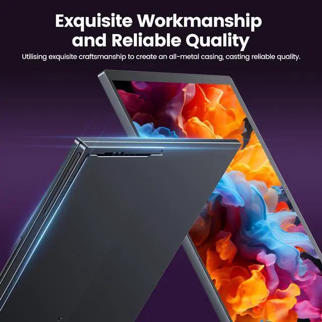 Alt view image 6 of 7 - UPERFECT 120Hz Portable Monitor 18.5" 1080P FHD Switch Display For Xbox One PS 5