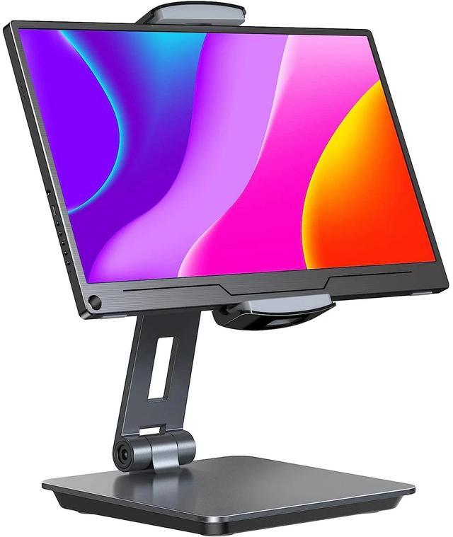 Main image of UPERFECT Portable Monitor Adjustable Stand for 7"-15.6" Monitor Tablet, Heavy Duty Aluminum