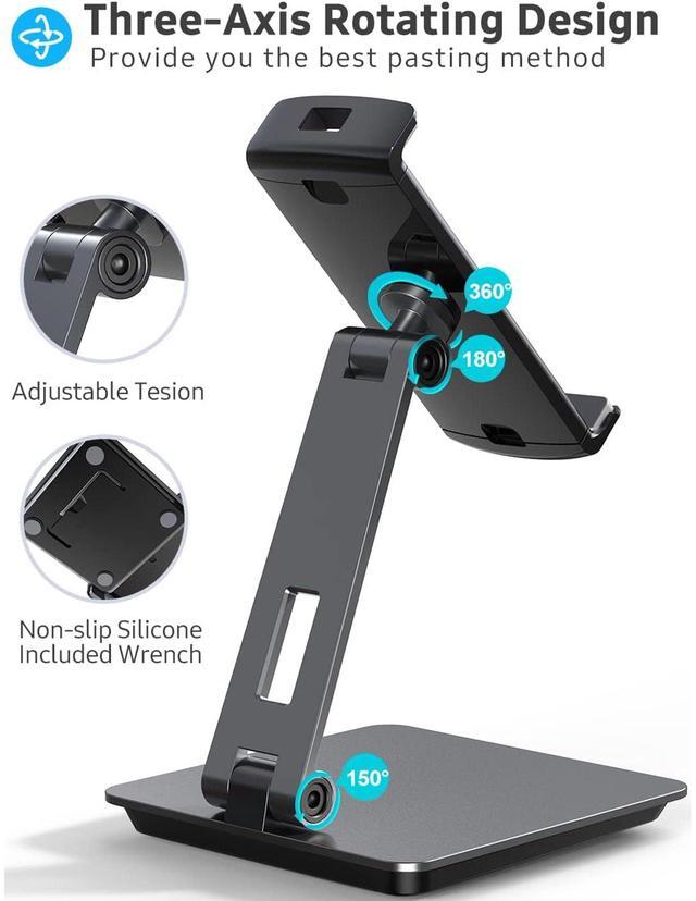 Alt view image 7 of 7 - UPERFECT Portable Monitor Adjustable Stand for 7"-15.6" Monitor Tablet, Heavy Duty Aluminum