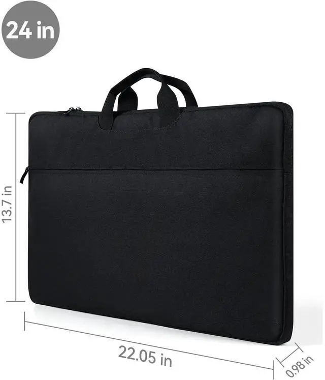 Main image of UPERFECT Laptop Sleeve Bags for 13-24 Inch Monitor Laptop Pad Tablet with Large Capacity Side Pockets & Durable Handle-Waterproof