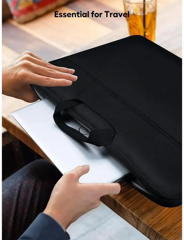 Alt view image 6 of 7 - UPERFECT Laptop Sleeve Bags for 13-24 Inch Monitor Laptop Pad Tablet with Large Capacity Side Pockets & Durable Handle-Waterproof