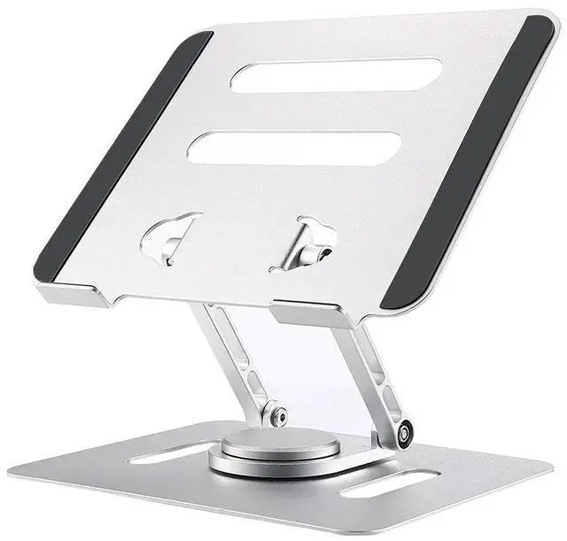 Alt view image 2 of 7 - UPERFECT Portable Monitor Stand Adjustable Multi-Angle Holder for 15"-19" Screen, Aluminum