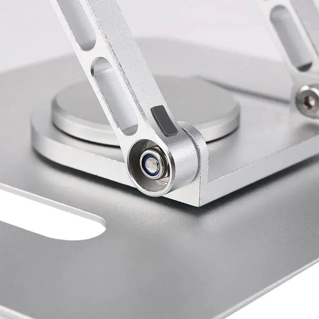Alt view image 4 of 7 - UPERFECT Portable Monitor Stand Adjustable Multi-Angle Holder for 15"-19" Screen, Aluminum