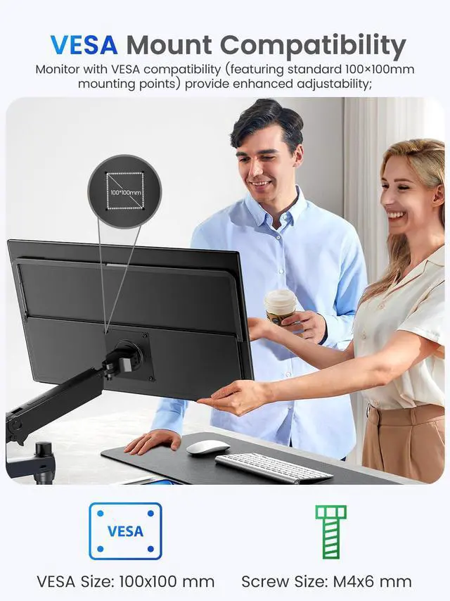 Alt view image 5 of 7 - UPERFECT 23.8" 120Hz 1080P Ultra-Slim Portable Gaming Monitor with HDMI, USB-C, 180°Adjustable Kickstand & VESA Mount for Laptops, Steamdeck, MacBook, Phones, Mini PC