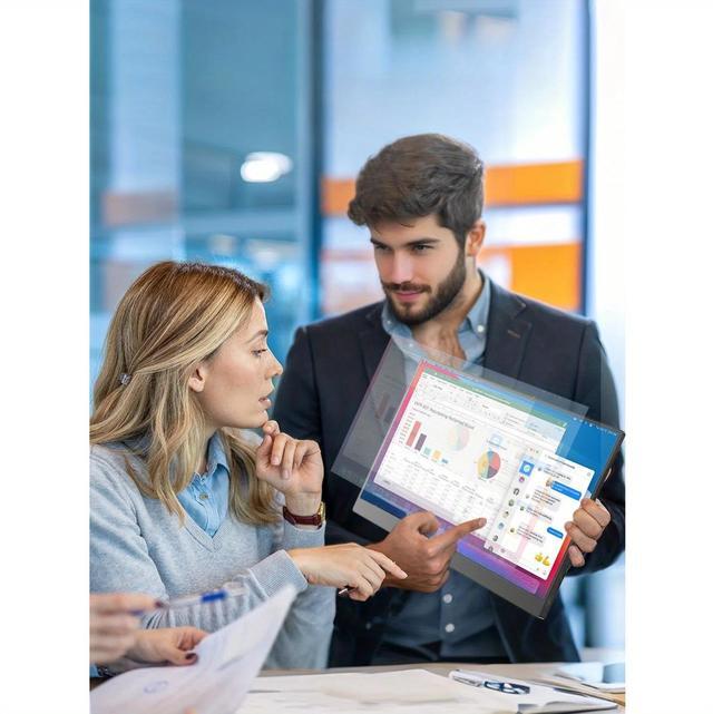 Alt view image 7 of 7 - UPERFECT 15.6 Inch Ultra Slim Portable Monitor - FHD IPS Laptop Screen Extender with Adjustable Stand | USB-C Compatible | Ideal for Travel, Office, Gaming & Learning