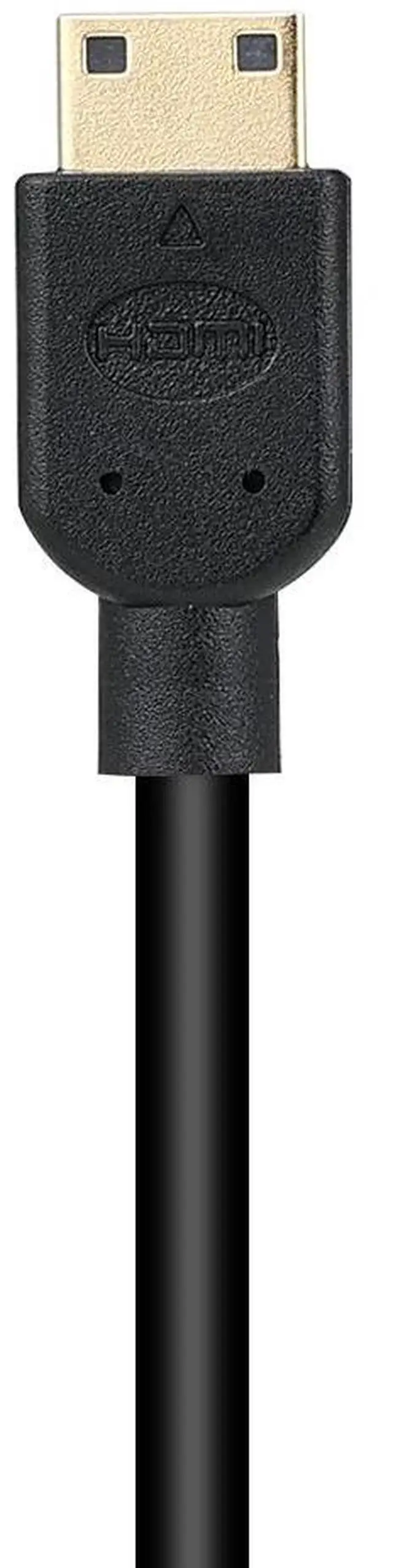 Alt view image 4 of 6 - UPERFECT Mini HDMI to HDMI Cable 1M (3.3ft) High Speed Certified 4K@60Hz HDR - Compatible with Nintendo Switch Dock, DSLR Cameras, Camcorders, Tablets, Projectors, monitor