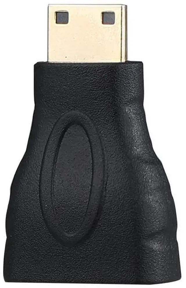 Alt view image 2 of 4 - UPERFECT Mini HDMI to HDMI Female Adapter 4K 60Hz [Gold-Plated] - HDMI 2.0 Converter for DSLR, Drone, Nintendo Switch, Laptop, NUC, GoPro, Canon - 18Gbps HDCP 2.2 HDR Compatible