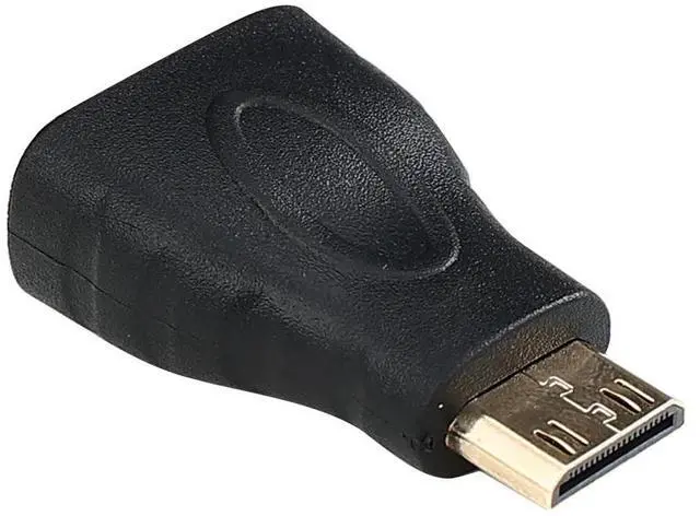 Alt view image 4 of 4 - UPERFECT Mini HDMI to HDMI Female Adapter 4K 60Hz [Gold-Plated] - HDMI 2.0 Converter for DSLR, Drone, Nintendo Switch, Laptop, NUC, GoPro, Canon - 18Gbps HDCP 2.2 HDR Compatible