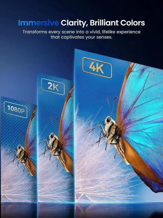 Alt view image 2 of 7 - UPERFECT 18.4" 4K 3840x2160 HDR Portable Monitor USB C Monitor Gaming Screen 100%sRGB For PS6 5 XBOX ONE PC