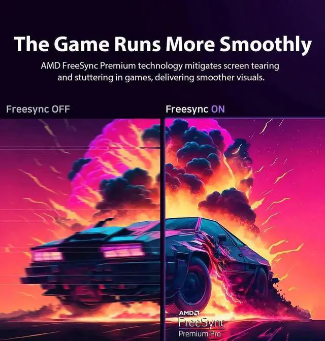 Alt view image 5 of 7 - UPERFECT 17.3" 2K 144Hz HDR Portable Monitor with Built-in Speakers USB-C HDMI 100% sRGB 2560*1440 Gaming Monitor VESA Mountable