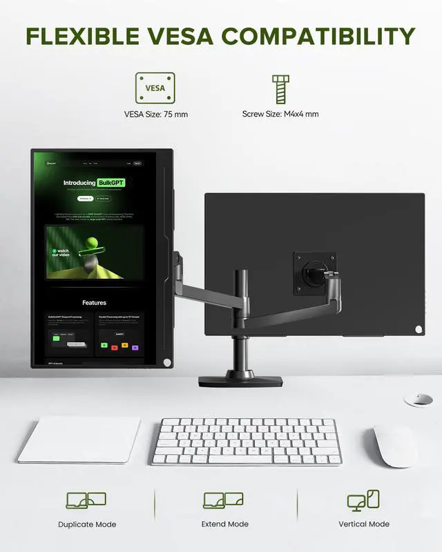 Alt view image 4 of 7 - UPERFECT 14" 4K Portable Monitor, 3840×2160 UHD IPS Display, 60Hz AMD FreeSync, HDR, 400 cd/m², 100% sRGB, USB-C, Lightweight Travel Gaming Monitor for Laptop