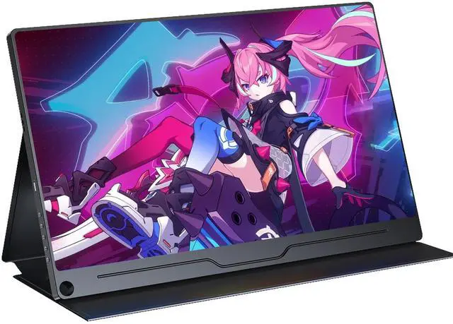 Main image of UPERFECT 17.3" 4K Portable Monitor - 3840x2160 UHD IPS HDR, 100% Adobe RGB 500 Nits, USB-C & Full-Size HDMI, VESA Mount, Smart Cover Stand for Laptop PC Tablet Phone Desktop Mode