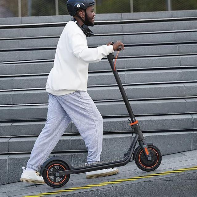 Alt view image 6 of 6 - Segway Ninebot F40 Electric Kick Scooter, 300W-700W Motor, 12.4-40.4 Mi Range & 15.5-18.6 MPH, 10-inch Tire, Dual Braking System and Cruise Control, Electric Commuter Scooter