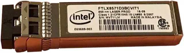 Main image of Intel FTLX8571D3BCVIT1 Transceiver, Silver