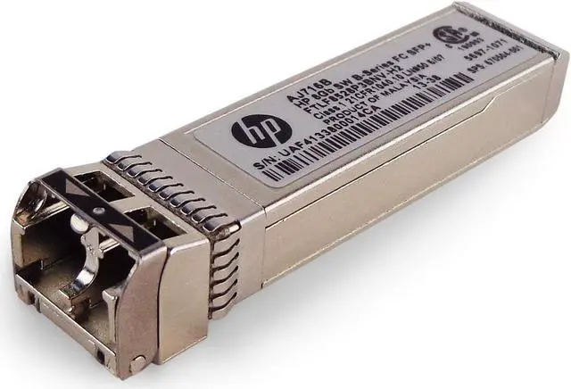 Main image of HP AJ716B Compatible 8G Fibre Channel SFP+ 850nm 150m DOM LC MMF Transceiver Module, Silver