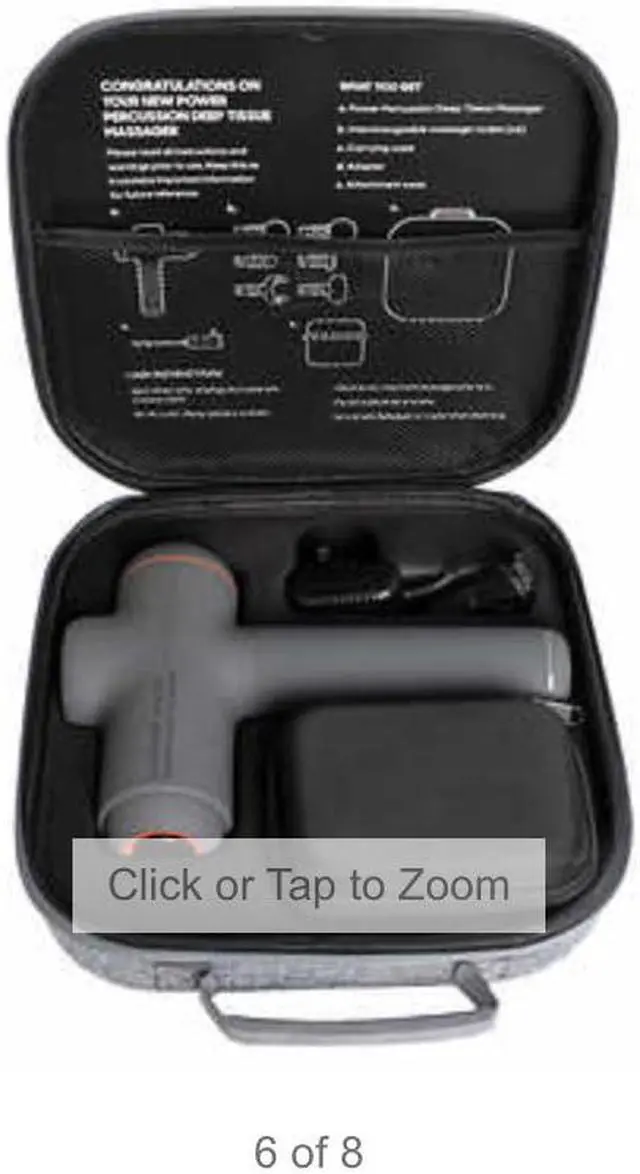Alt view image 6 of 7 - Sharper Image Power Percussion Deep Tissue Massager