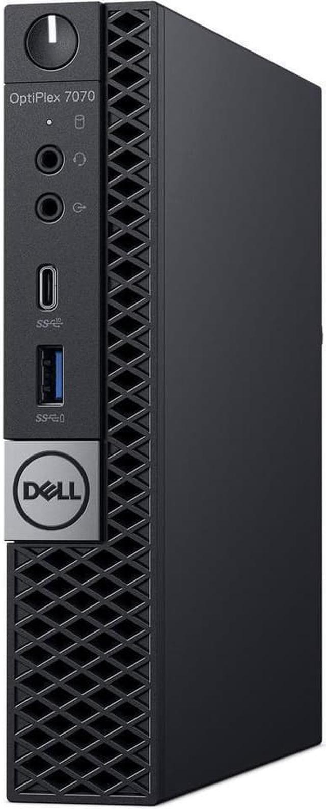 Refurbished: Dell Optiplex 7070 Micro Desktop Intel Core i7-9700