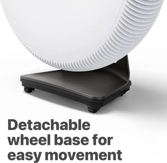 Alt view image 6 of 7 - IQAir Atem X Air Purifier for Large Room in Home, Kitchen, Living Room, Office up to 1650 sq. ft., HyperHEPA Filters Viruses, Bacteria, Allergies, Asthma, Mold, Pets, Dust, Odor; Made in Germany