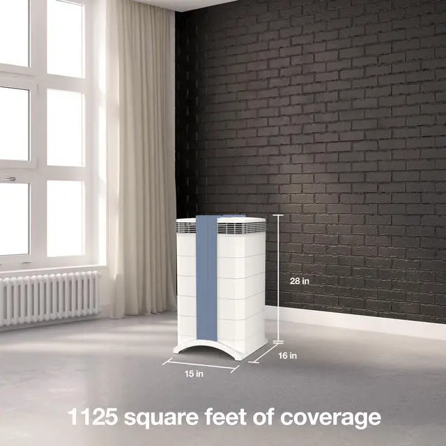 Alt view image 3 of 7 - IQAir GC MultiGas XE Air Purifier  Smart MultiGas Filtration for Rooms up to 1125 sq ft - Chemicals, Odors, VOCs, and Particles, Swiss Made, WiFi Enabled
