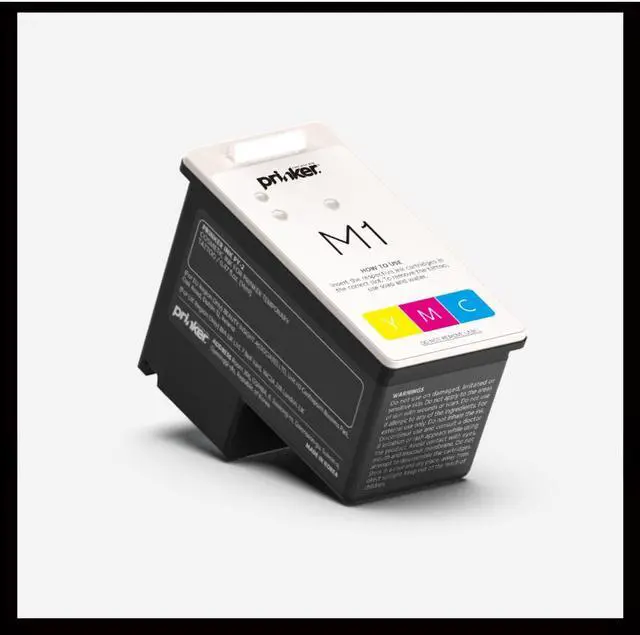 Alt view image 2 of 3 - Prinker M Temporary Tattoo Color Ink Refill Set with Premium Cosmetic Full Color Ink Cartridge and Skin Primer - Compatible w/ Prinker M Device.
