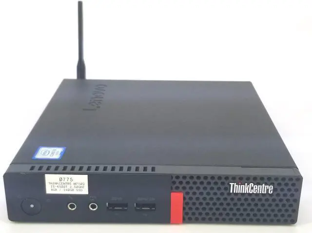 Alt view image 2 of 6 - LENOVO THINKCENTRE M710Q 8GB RAM 256GB NVMe I5-6500T MICRO WIN10PRO MINI