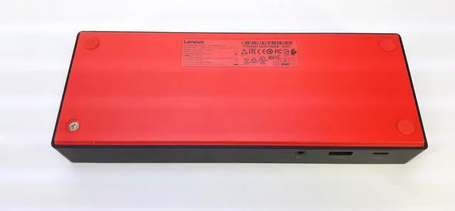 Alt view image 6 of 7 - LENOVO THINKPAD DUD9011D1 HYBRID USB-C USB-A DOCKING STATION 135W AC EXTRAS