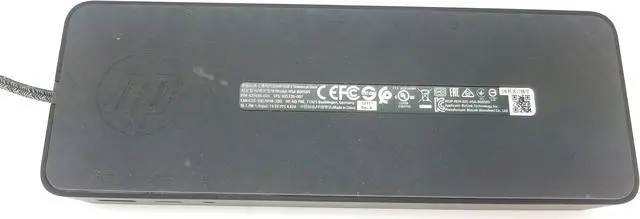 Alt view image 5 of 7 - HP HSA-B005DS USB-C UNIVERSAL DOCK W/ 90W AC ADAPTER