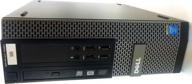 Main image of DELL OPTIPLEX 9020 i7-4770 3.40GHz 8GB RAM 256GB SSD DVD/RW WIN10P EXTRAS