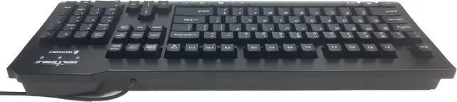 Alt view image 5 of 5 - Seal Shield Silver Seal Keyboard Long Cable - Cable Connectivity - USB Interface - 104 Key - English (US) - QWERTY Layout - Computer - Membrane Keyswitch - Black