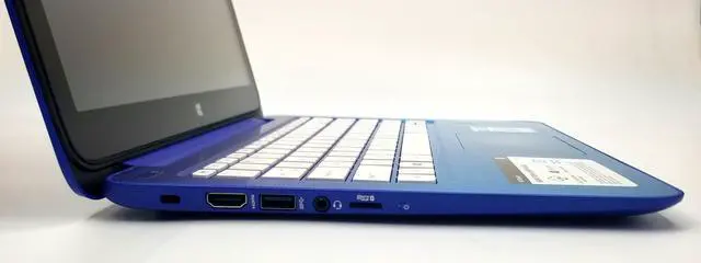 Alt view image 3 of 7 - HP STREAM NOTEBOOK PC 13 CELERON N2840 2.16GHz 2GB RAM 30GB SSD 13.1" WIN10P EXTRAS TOUCHSCREEN BLUE