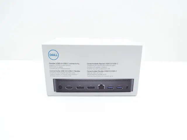 Alt view image 2 of 7 - NEW DELL D6000 UNIVERSAL DOCK USB-C USB 3.0 4K 130W ADAPTER