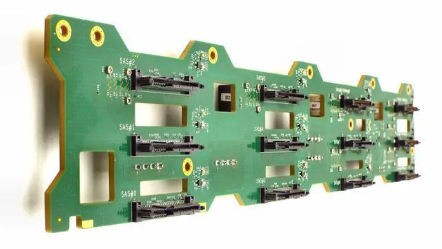 Alt view image 3 of 4 - SUPERMICRO BPN-SAS3-826A-N4-NI22 12-PORT SAS3 SATA3 NVME SERVER BACKPLANE