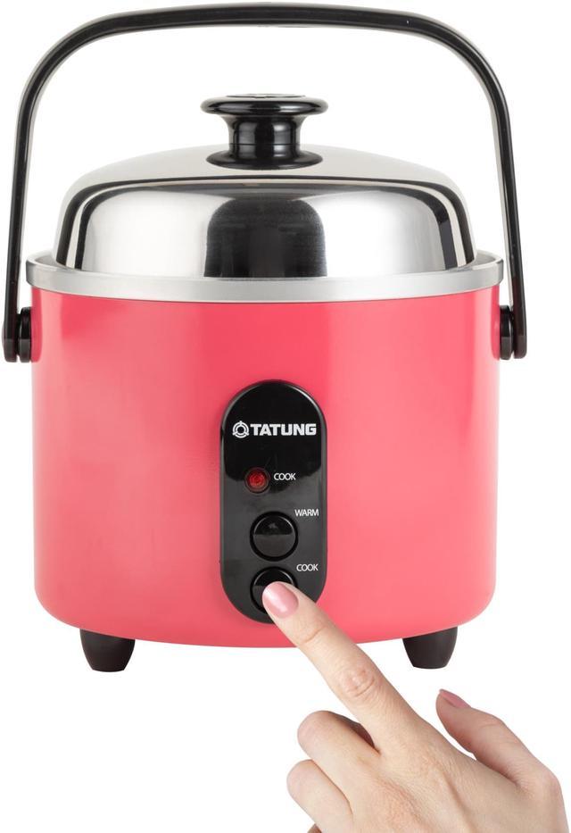 US] NEW TATUNG TAC-03D-NS 3-Cup Indirect Heat Rice Cooker Steamer (AC110V  USA)