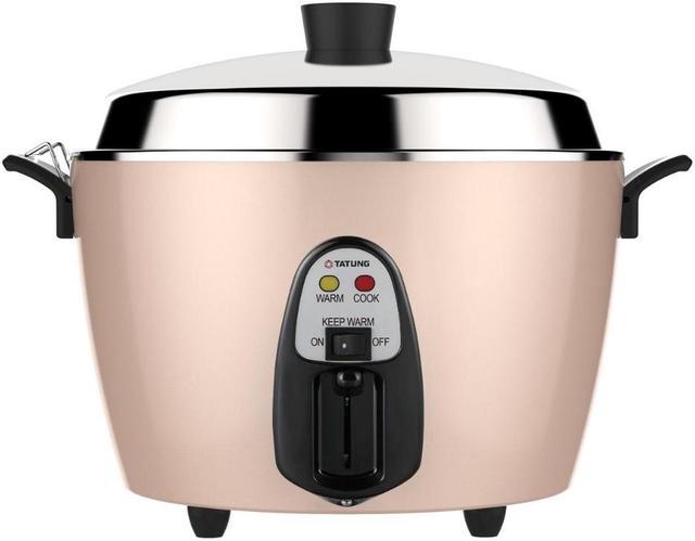 TATUNG 11Cup Stainless Steel Multifunctional Cooker White, TAC 11QM 4L,  InnerPort Stainless, Outer Pot stainless