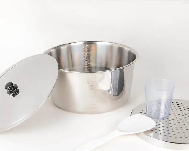 Alt view image 2 of 3 - TATUNG 11-Cup Stainless Steel Multi-Functional Cooker - Vanilla Cream TAC-11TM