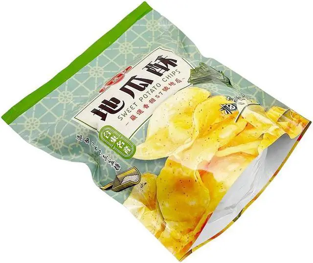 Alt view image 2 of 6 - LIANCHENG Seaweed Sweet Potato Chips 140g, No shipping charges on all orders over $119 (Limited to 5 packs)