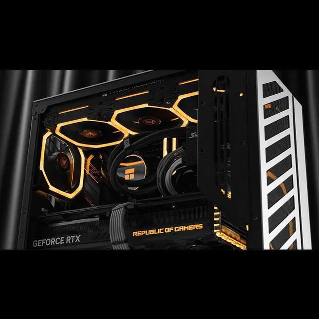 Alt view image 7 of 7 - Mechanic Master KaKaLock Magic Cableless Series KL120 - Kaka 120mm Fan Cableless PWM aRGB Fan  3 Packs White