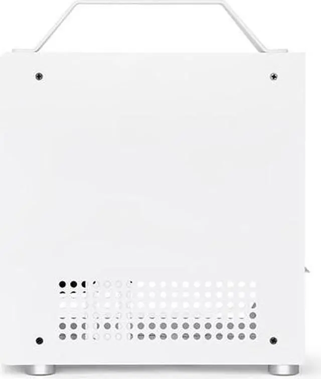 Alt view image 7 of 7 - Mechanic Master C24 Small Cube Sugar Mini-ITX Chassis / Alumium / Steel / Temered Glass ITX Small Form Factor Computer Case White