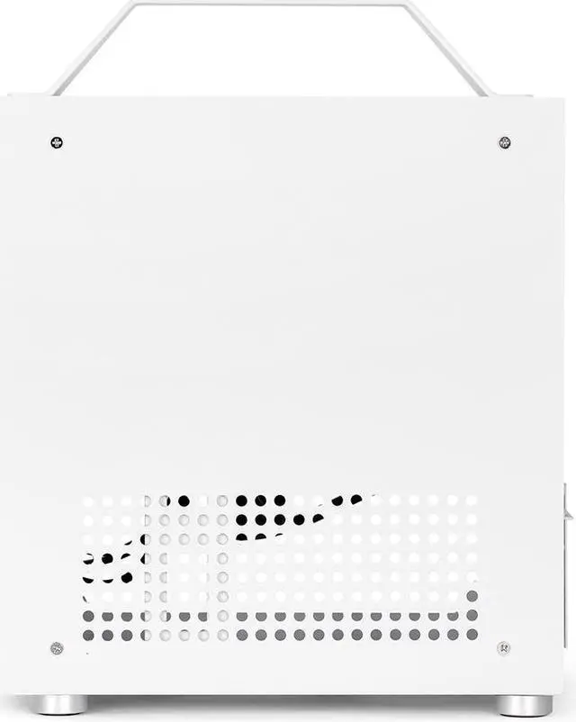 Alt view image 6 of 7 - Mechanic Master Cool Cube Series C24 Mini-ITX Case/Alumium/Steel/GPU Length Within 245mm, SFX/L PSU Computer Case (Polar White Classic Version)