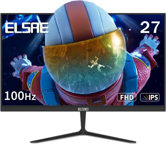 ELSAE 27 Inch Monitor 100HZ, Full HD 1920 x 1080P IPS