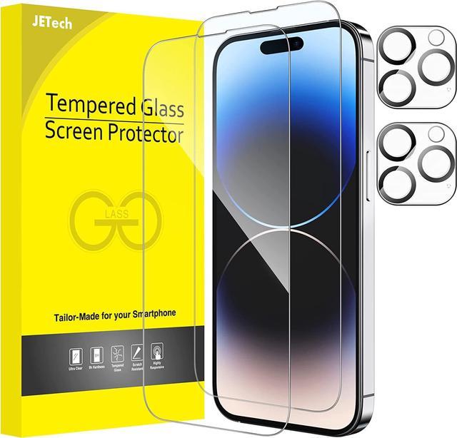 JETech Camera Lens Protector for iPhone 13 Pro Max 6.7-Inch and iPhone 13  Pro 6.1-Inch, 9H Tempered Glass, HD Clear, Anti-Scratch, Case Friendly,  Does