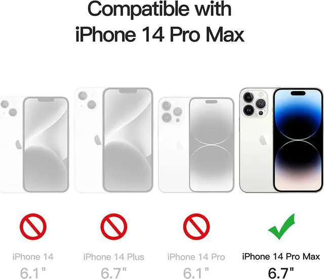 Alt view image 3 of 7 - JETech Privacy Full Coverage Screen Protector for iPhone 14 Pro Max 6.7-Inch (NOT FOR iPhone 14 Pro 6.1-Inch), with Camera Lens Protector, Anti-Spy Tempered Glass Film, 2-Pack Each