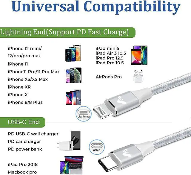 Alt view image 3 of 7 - USB C to Lightning Cable Short 2Pack 1ft Lightning to USB C Cable MFi Certified Power Delivery USB C Lightning Cable for iPhone 14 13 12 11 Pro Max XR XS X 8 Plus SE iPad-1 Ft