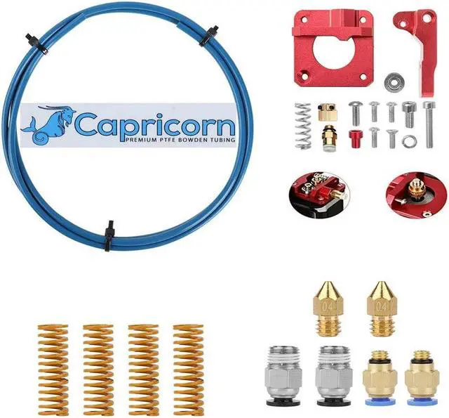 Alt view image 6 of 6 - Creality CR Touch Auto Bed Leveling Sensor Kit for 32 Bit V4.2.2/(.7) Mainboard Ender 3v2/3/Pro/Ender 5/Pro/CR-10,Capricorn PTFE Bowden Tubing 1M,Aluminum Extruder, 0.4mm Nozzle, PC4-M6/M10 Fittings