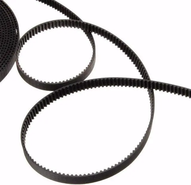 Alt view image 2 of 4 - Zeelo 5M GT2 Timing Belt 6mm Width + 4pcs 20 Teeth 5mm Bore Timing Pulley Wheel + 4pcs Idler + 8pcs Tensioner Spring Torsion + 4pcs Gear Clamp Mount Block with Allen Wrench for 3D Printer