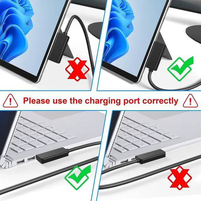 Alt view image 4 of 7 - Surface Dock, Surface Pro Docking Station, 12 in 1 Triple Display Microsoft Surface Dock with 2 HDMI 4K +VGA for Surface Pro 9/8/X/7/6/5/4/3, Surface Laptop 5/go/4/3/2/1, Surface Book 3/2,Surface Book