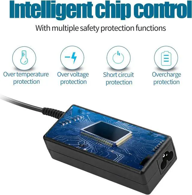 Alt view image 3 of 5 - 65W AC Charger Fit for HP EliteBook x360 830 820 835 840 840r 845 846r 846 848 850 855 755 745 735 725 655 650 645 640 630 1040 G3 G4 G5 G6 G7 G8 G9 G10 Folio 1020 1030 G1 1040 G1 G2 Laptop