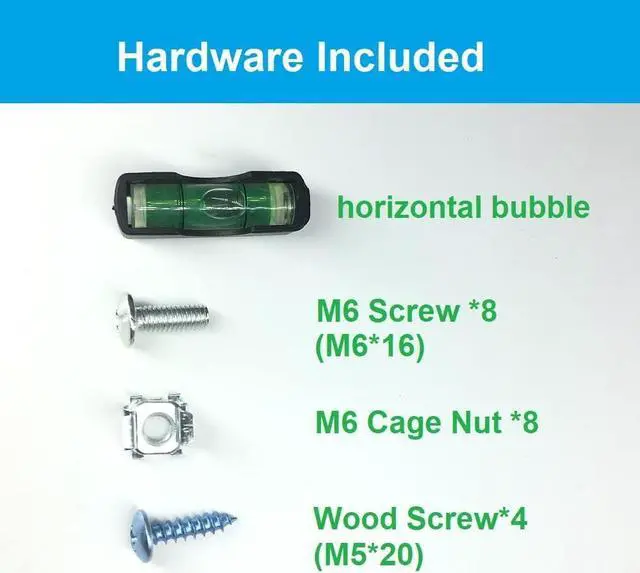 Alt view image 6 of 7 - Jingchengmei 2U 19-inch Foldable Hinged Wall Mount Patch Panel Bracket- 6-inch Deep Horizontal Rack for 19" Networking Equipments (JCM-HWMB2U)