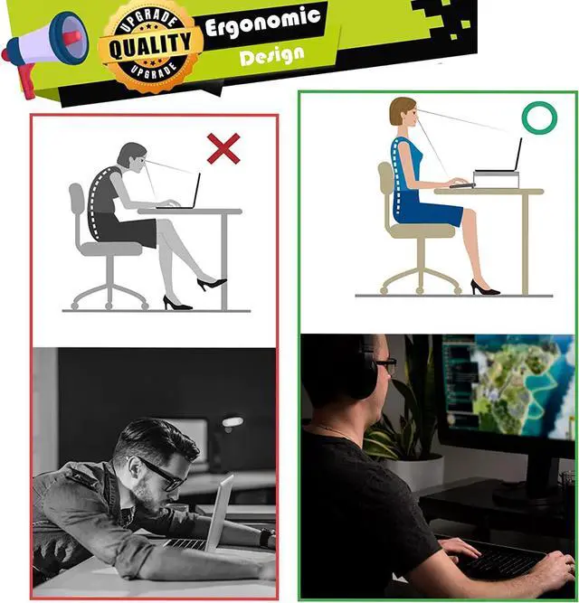 Alt view image 6 of 7 - ETHU Dual Monitor Stand ,Double Monitor Riser for PC,Computer, Laptop and Printer,3 Adjustable Shelf Length and Angle Desktop Stand Organizer with Phone Holder and Drawer,Office Accessories.