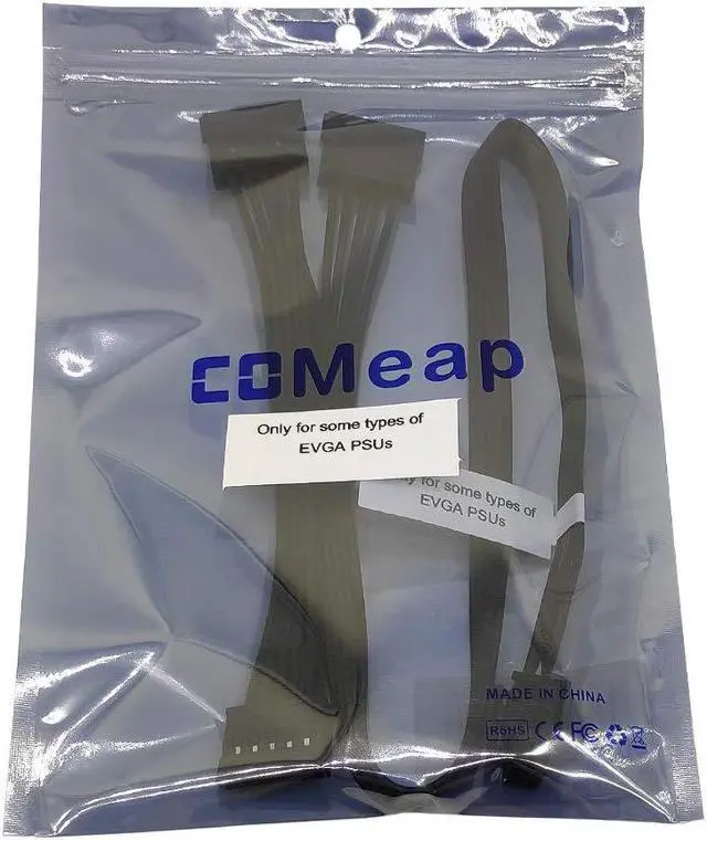 Alt view image 5 of 6 - COMeap 6 Pin to 3X 15 Pin SATA Hard Drive Power Adapter Cable for Some Specific Types of EVGA Modular PSUs 20-in(50cm)
